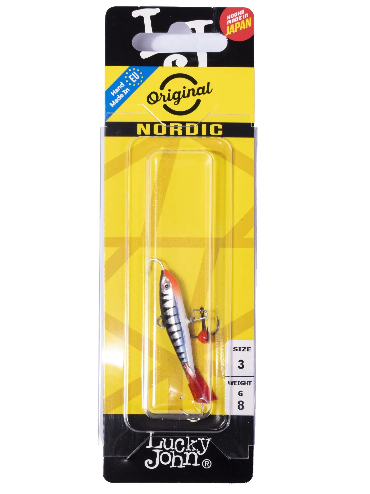 Балансир Lucky John Nordic 3 + тройн 35мм (51351-12HRT)