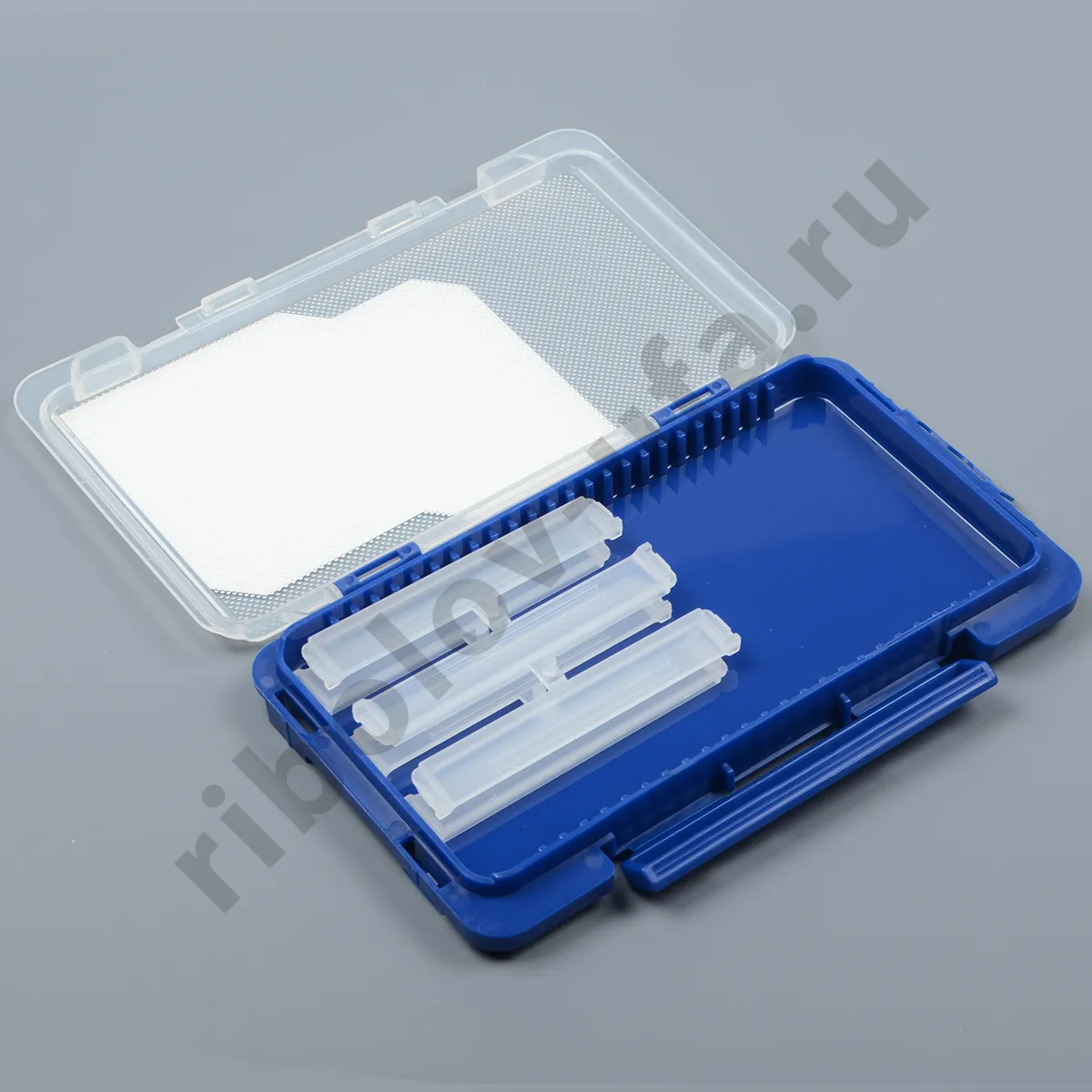 Коробка Kosadaka Lure Game Case C 175*105*18мм синяя стыкуемая, съёмные вставки TB-M17