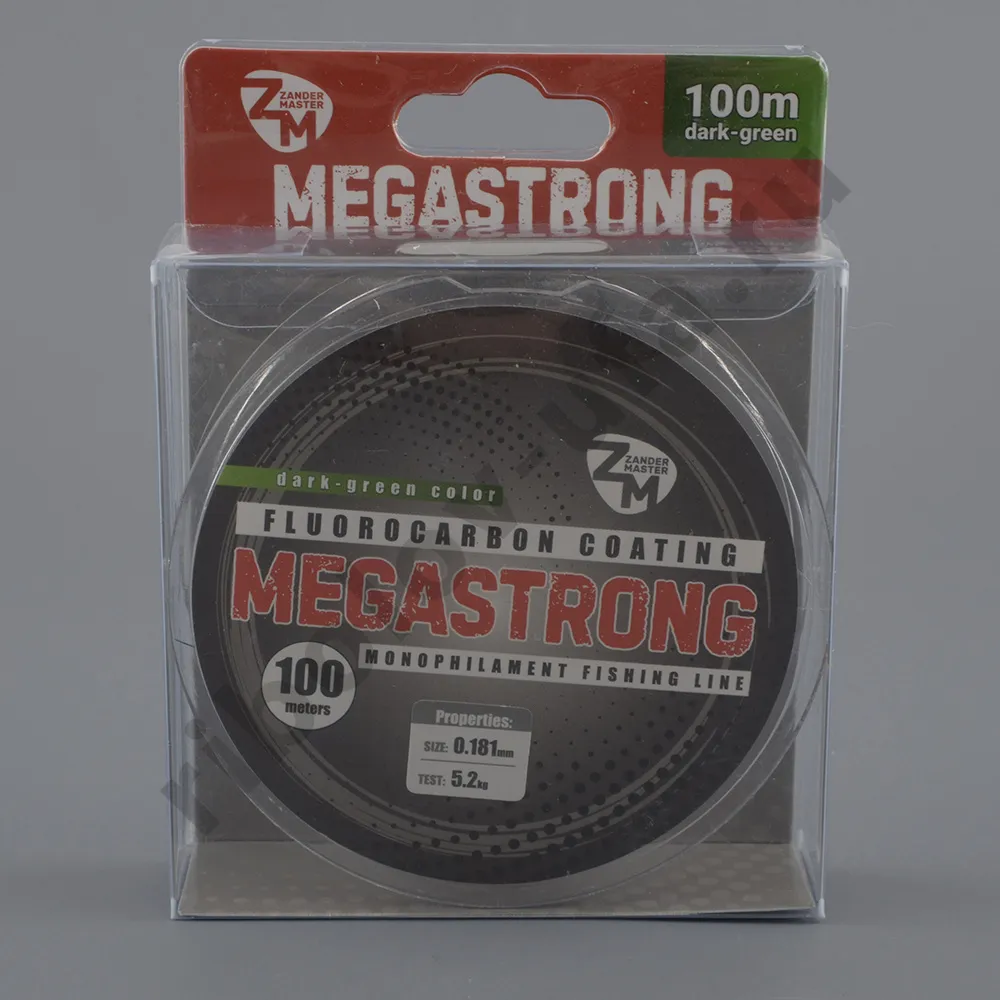 Леска Zander Master Megastrong 100м dark green 0,261