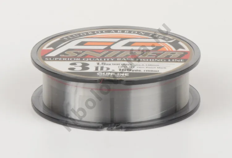 Леска флюорокарбон Sunline FC Sniper Clear 150 м, 0,148 мм, 1.5 кг