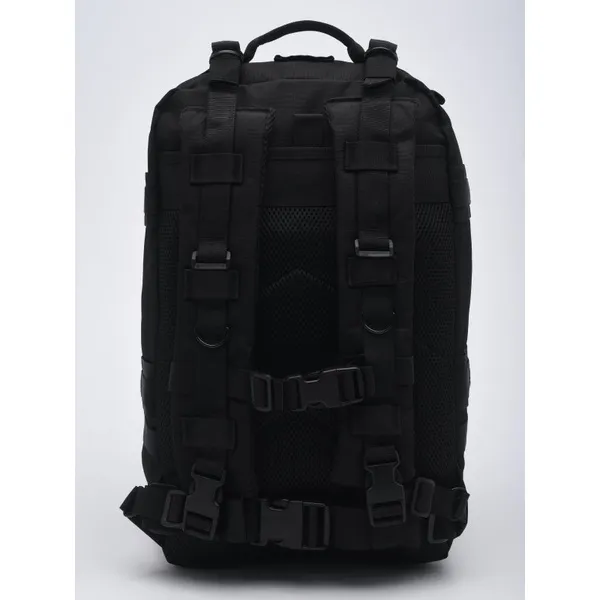 Рюкзак тактический Huntsman RU 043 цв. Черный 40л, тк. Оксфорд