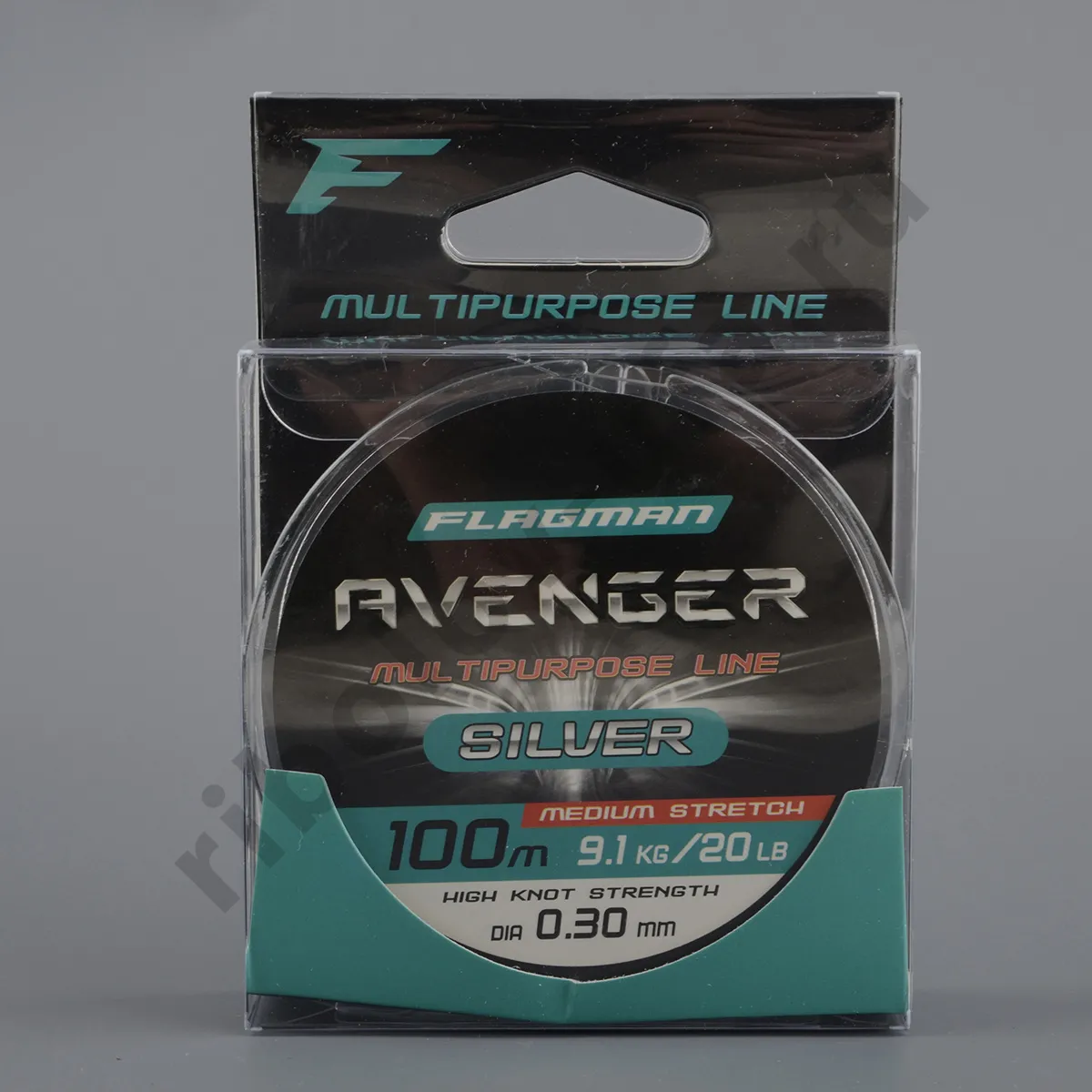 Леска Flagman Avenger Silver Line 100м, 0.30мм, 9.1кг