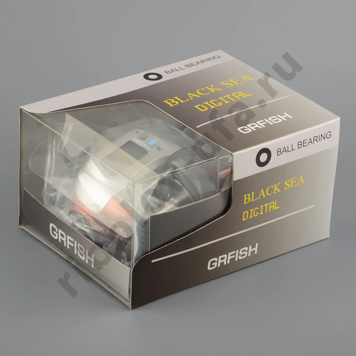 Катушка мульт. Grfish Black Sea Digital 4+1RB с эл.счетчиком лески