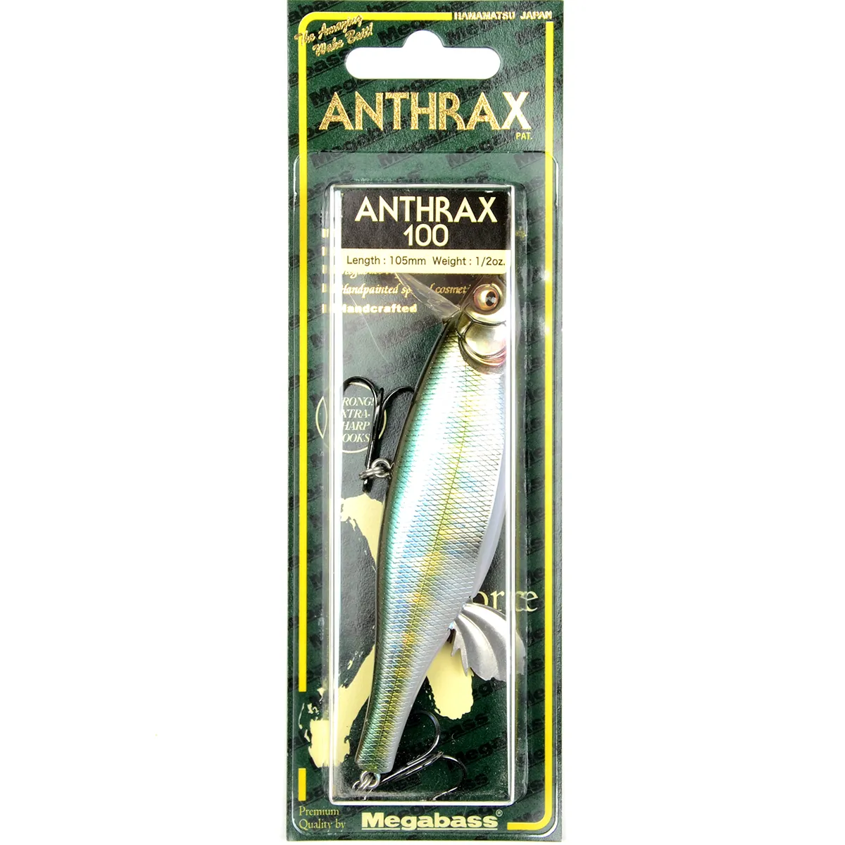 Воблер Megabass Anthrax SP-C 100F 100мм 14гр 0-0,3м цв. SH Hasu 551161
