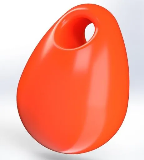Дропс красный Fluo 3мм