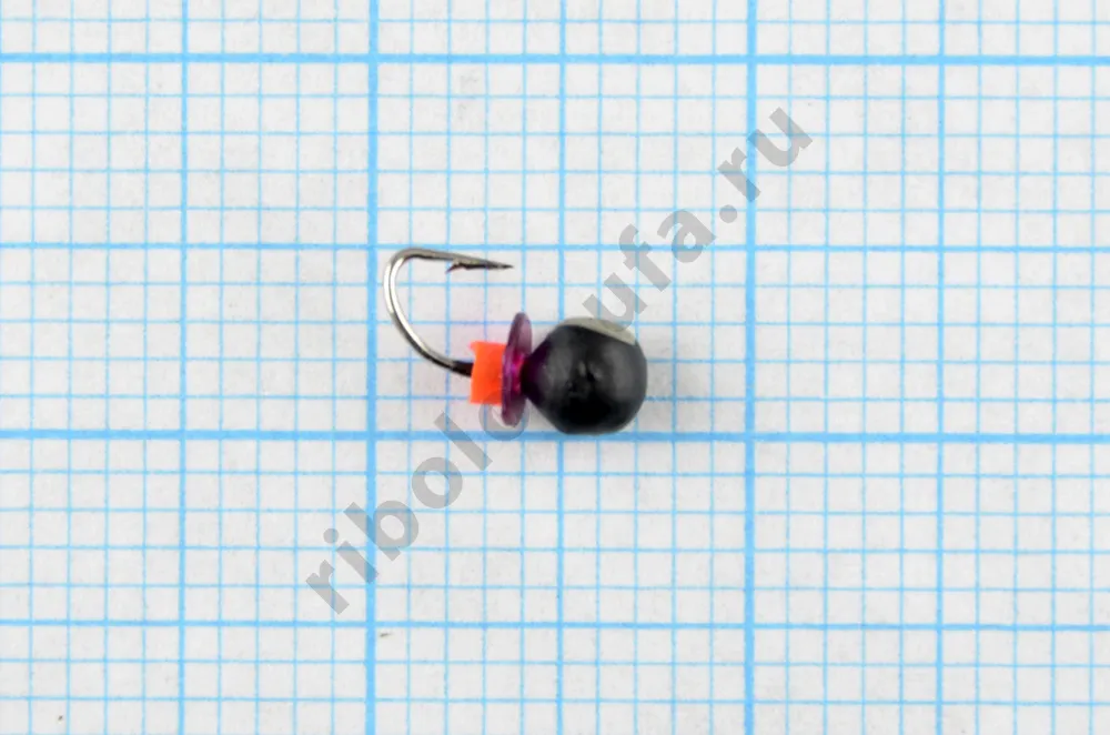 Мормышка Wormix точеная вольфрамовая Дробь d=2,5 с коронкой арт. 815