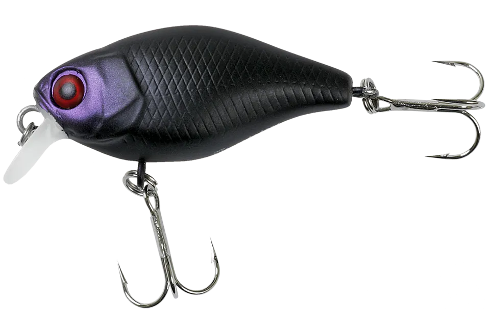 Воблер Jackall Chubby 38 SR Silent дл. 3.8 см, гл. 0.6-1.0 м, 4 гр, floating, цв. matt black