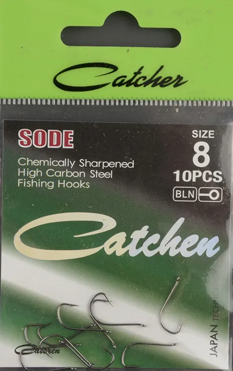 Одинарные крючки Catcher Sode № 8