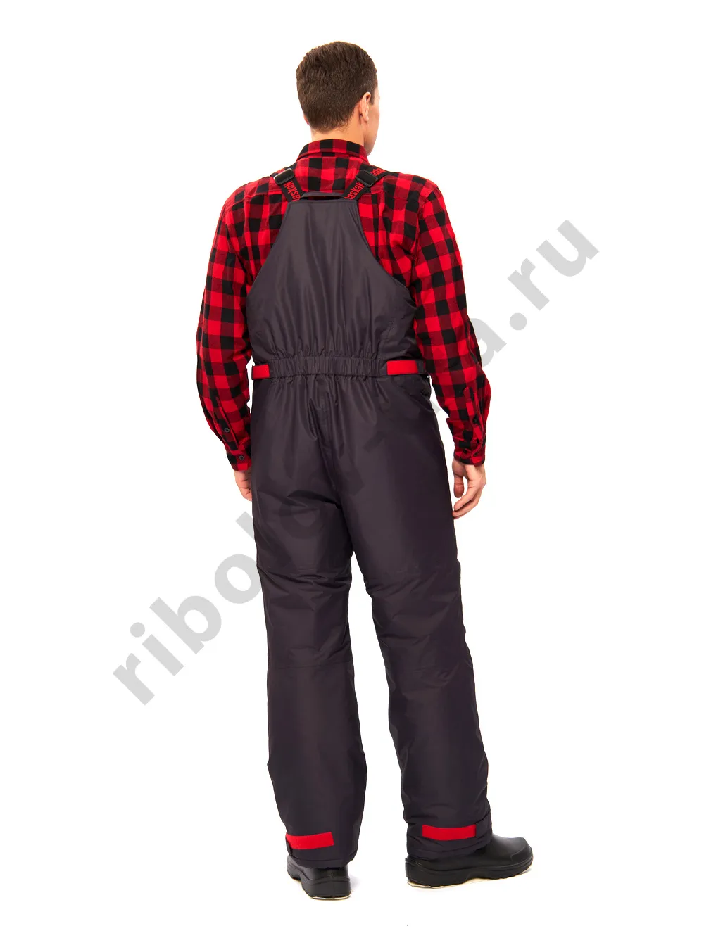 Костюм зимний Alaskan Trophy р.L красный/черный (РР)