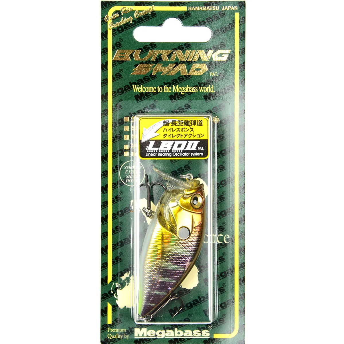 Воблер Megabass O.R.C Burning Shad 58F 58мм 10.6гр 0,0-0,8м цв. GG Gill 485572