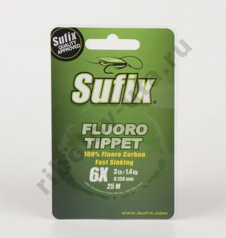Леска Sufix Fluoro Tipper Clear 25 м, 0,108 мм