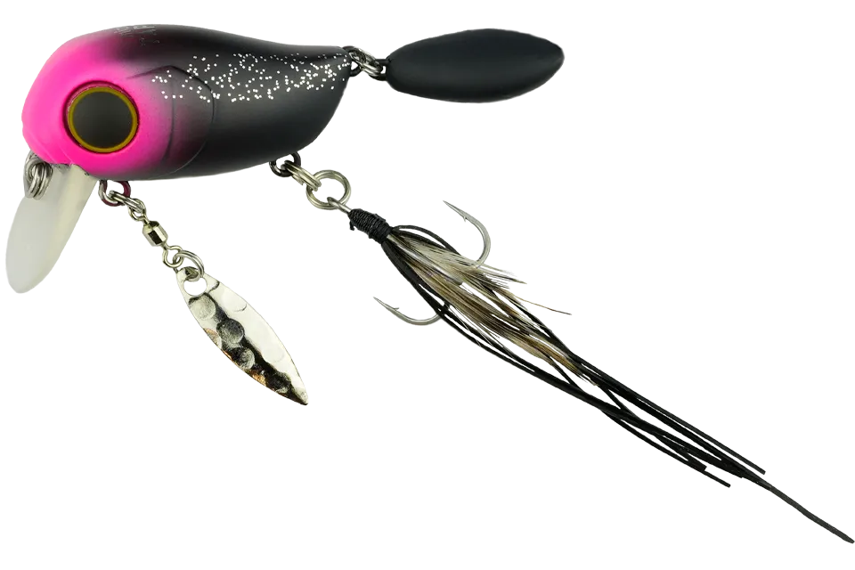 Воблер Jackall Micro Tappy  дл. 5.4 см, гл. 0-0.1 м, 4.8 гр., floating, цв. pink heads