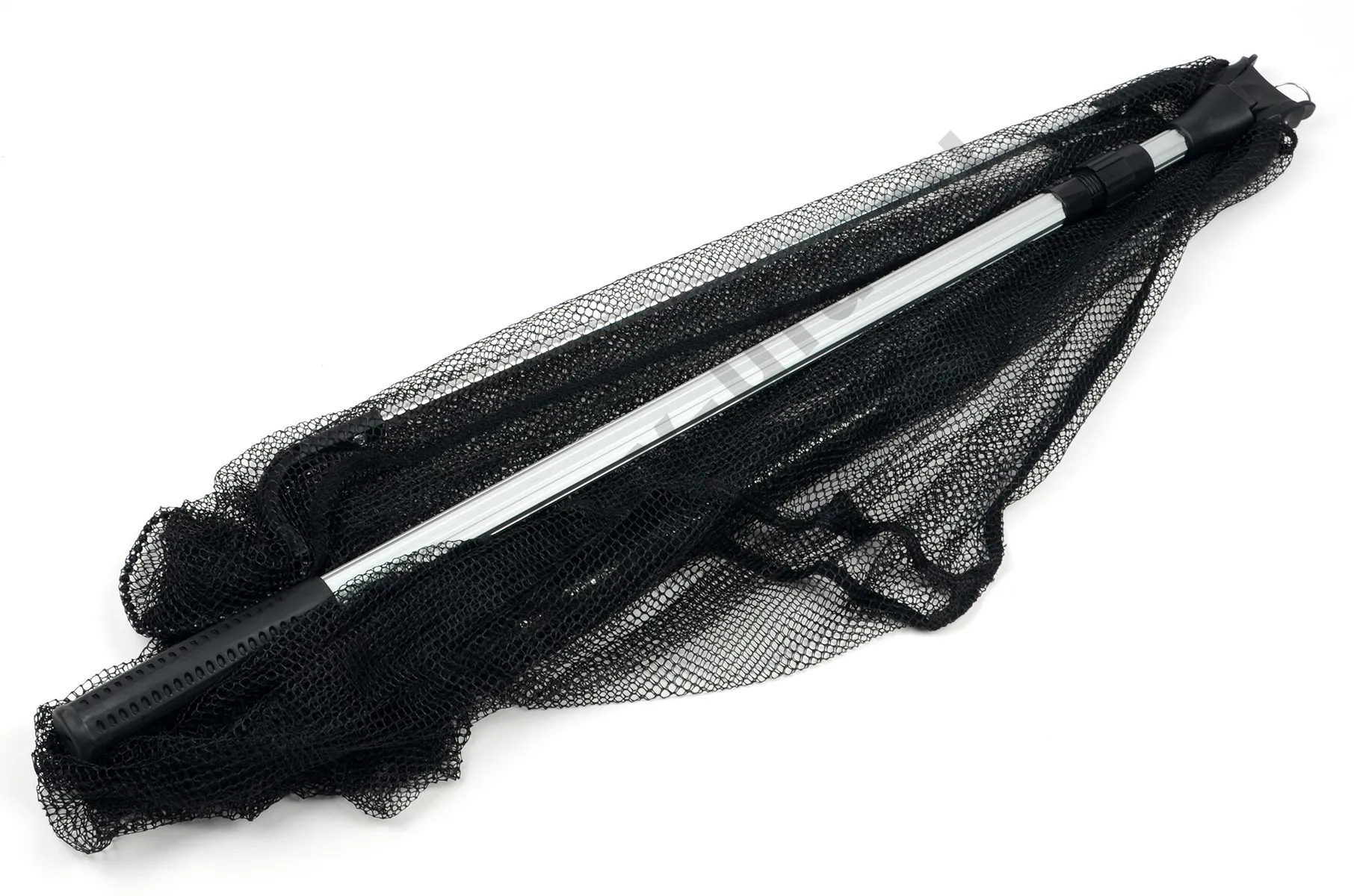 Подсачек Flagman складной теле сетка струна 60х60см ручка 1,8м Black PE Mesh