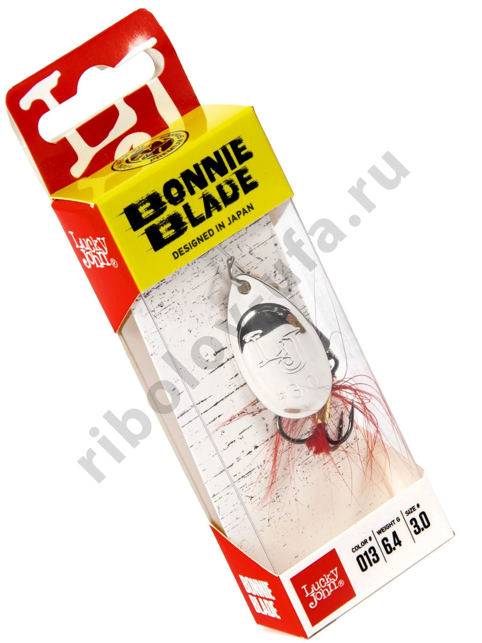 Блесна вращ. Lucky John Bonnie Blade #03, 6.4гр., цв. 013