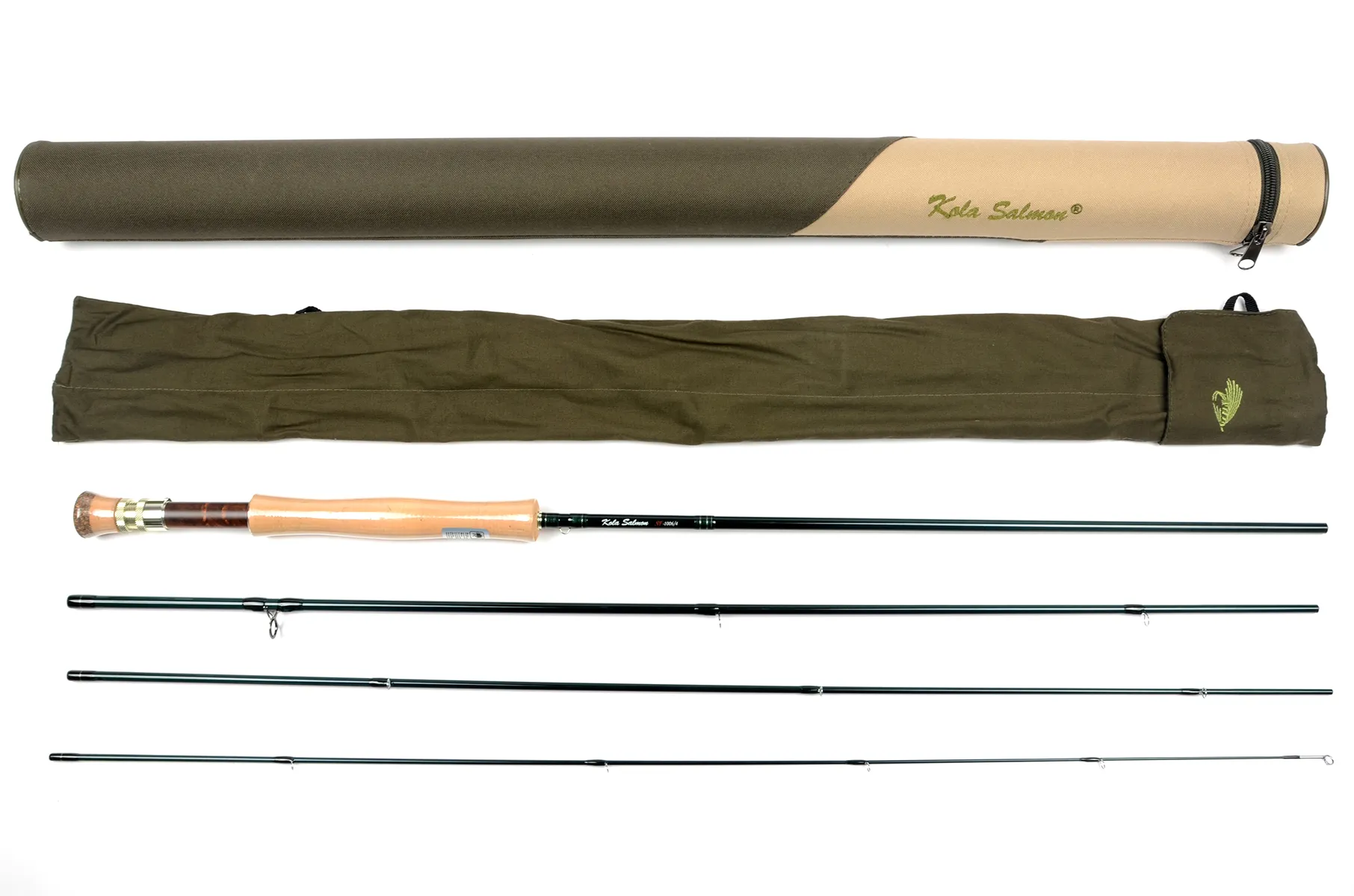 Удилище нахлыстовое (одноручное) Kola Salmon SF #6 10in 4кол. 1006/4 Burled Wood with Fighting Butt 