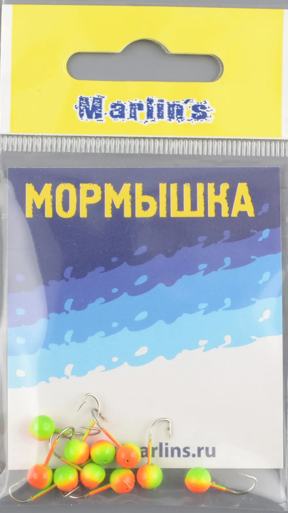 Мормышка литая Marlins Шар 5мм (0,69гр) кр. Crown 7000-307