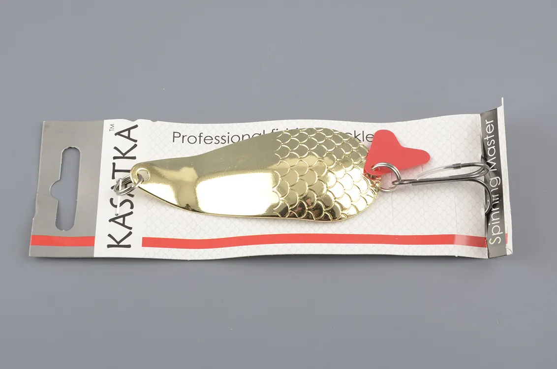 Блесна колеб. Kasatka 19гр. Gold-002  SF04-45