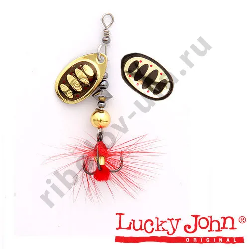 Блесна вращ. Lucky John Bonnie Blade #01, 3.5гр., цв. 001