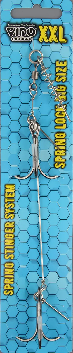 Оснастка стингер Vido со спиралью Spring Lock Big Size, размер XXL