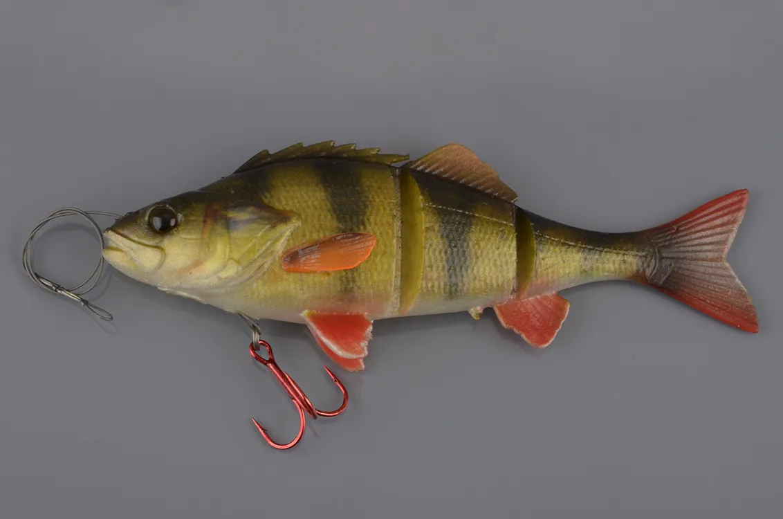 Силиконовая приманка Savage Gear 4D Line Thru Perch 17 63гр 01-Perch 57420