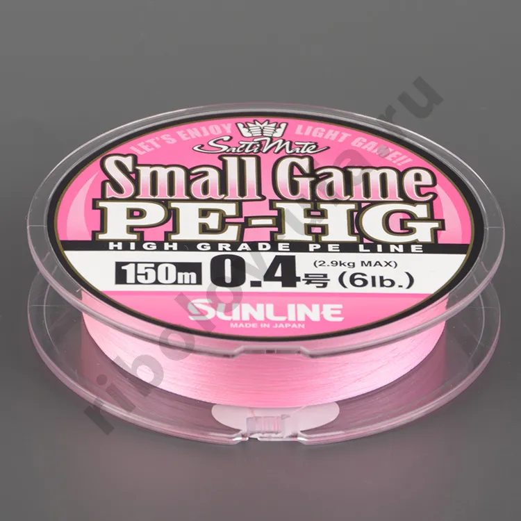 Шнур плетёный Sunline Small Game PE HG 150м 6lb #0.4