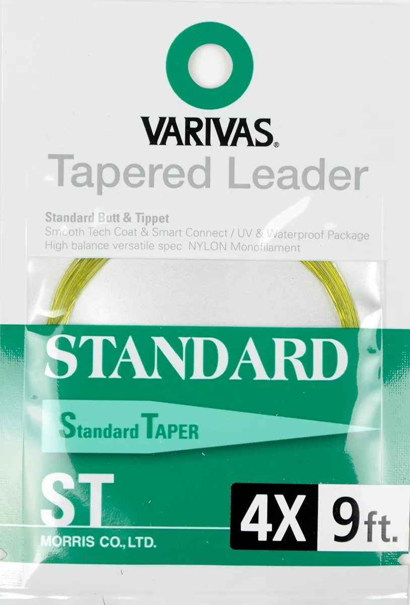 Подлесок конусный Varivas Standard  ST Tapered Leader  9 ft 4X
