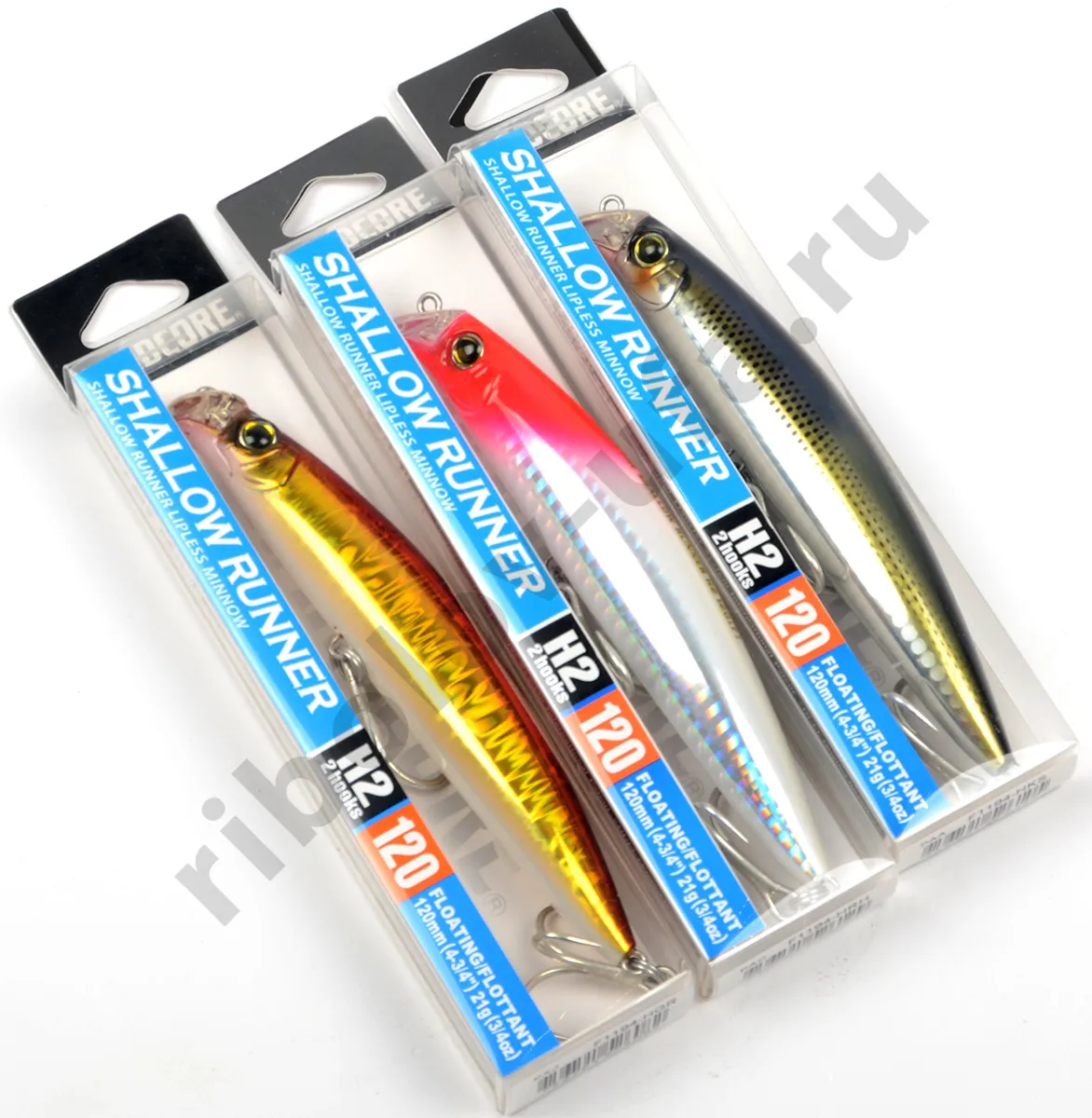 Вoблер Yo-Zuri F1194 - Hardcore Shallow Runner H2 120мм цв. HGR