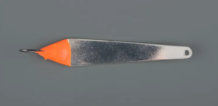 Блесна зимняя вертик. Bravo Fishing  Кардинал SIL 60 мм  WL-015L-SIL-1K