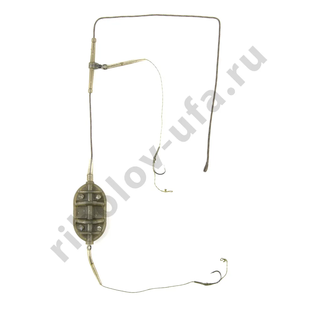 Монтаж карповый Orange #42 Classic Flat Metod Leadcore, для бойла 50гр