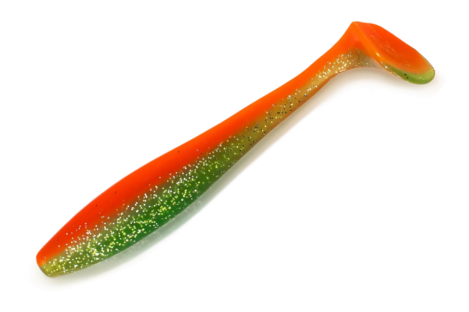 Силиконовая приманка Narval Choppy Tail 18cm #023-Carrot (3шт/уп)