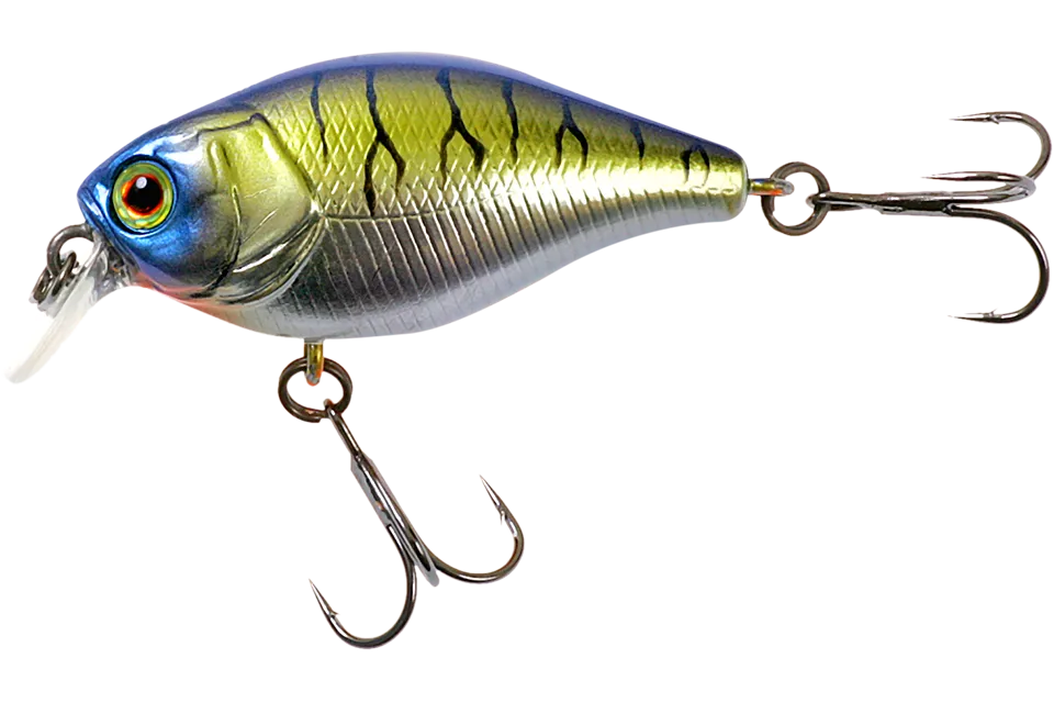 Воблер Jackall Cherry 44 дл. 4.4 см, гл. 1.0 м, 6.2 гр., floating, цв. chrome tiger