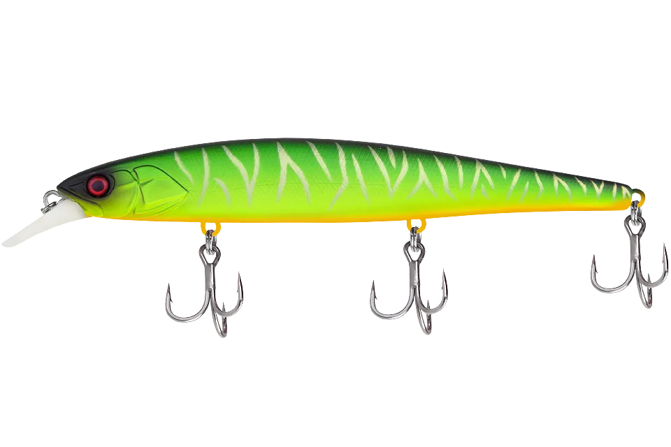 Воблер Jackall Mag Squad дл. 160 мм 33.5гр 0-2м suspend цв.uv mat tiger