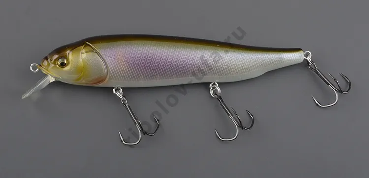 Воблер Megabass Lates Feeding Woofer 120 мм, 16.8 гр., 0.0-2.0 м (pm setsuki ayu)
