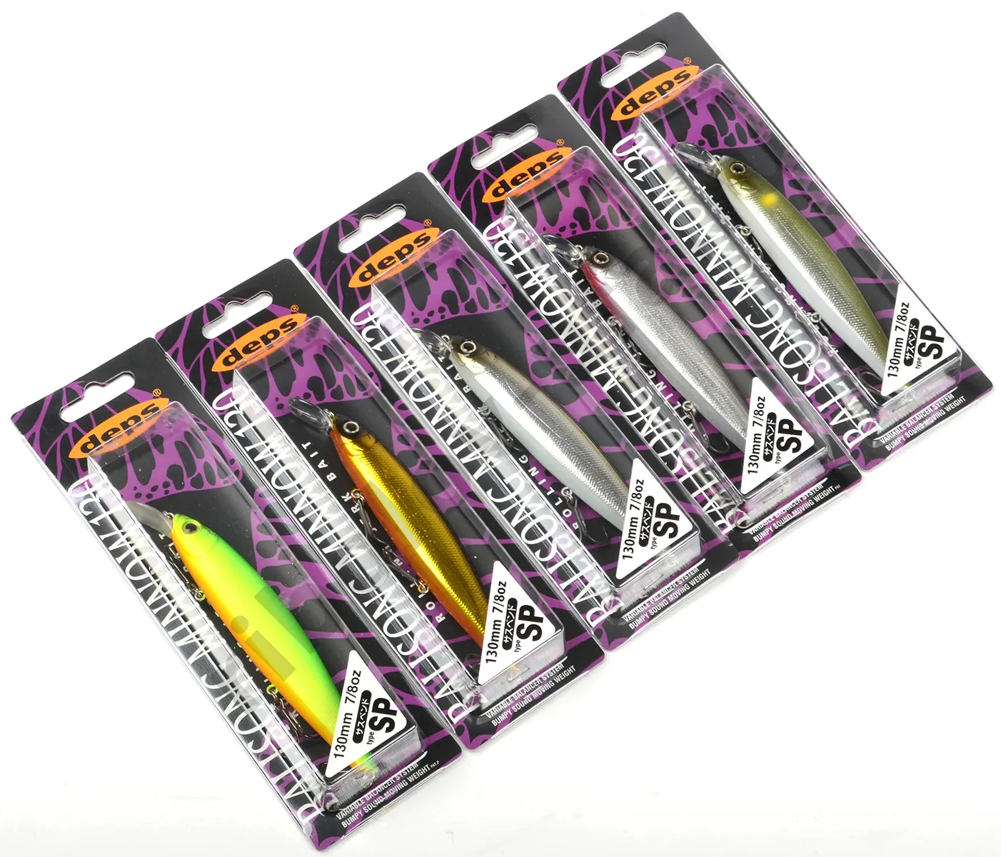 Воблер Deps Balisong Minnow 130SP  25гр, 1.2 м  #09