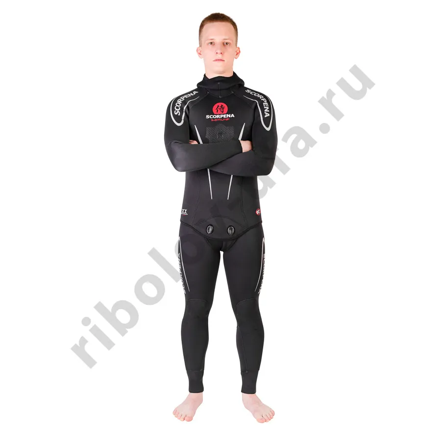 Гидрокостюм Scorpena 7мм Samurai Yamamoto р. XL   (23)