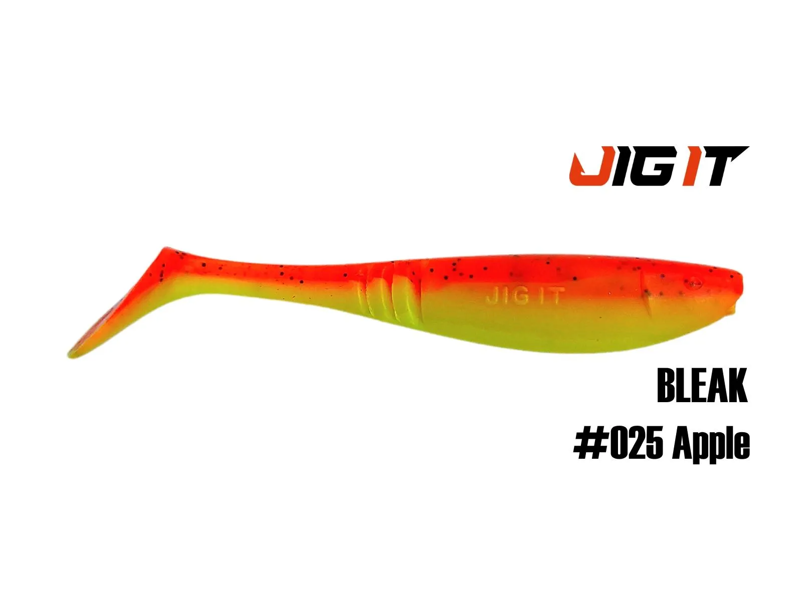 Силиконовая приманка Jig It Bleak 4,5in, 11,5см 7,8гр цв. 025 кальмар (5шт/уп)