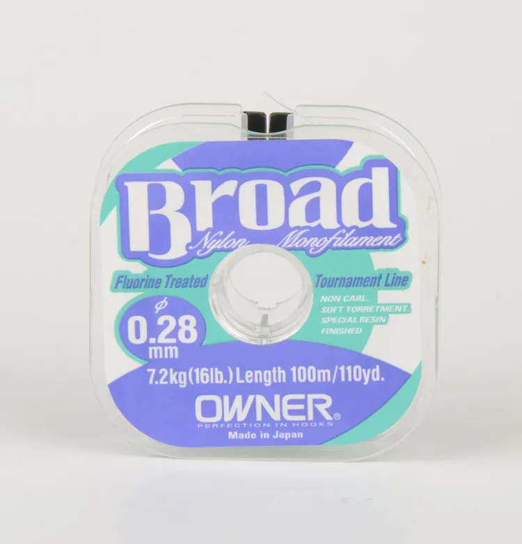Леска Owner Broad 100м. (BR 0.08)