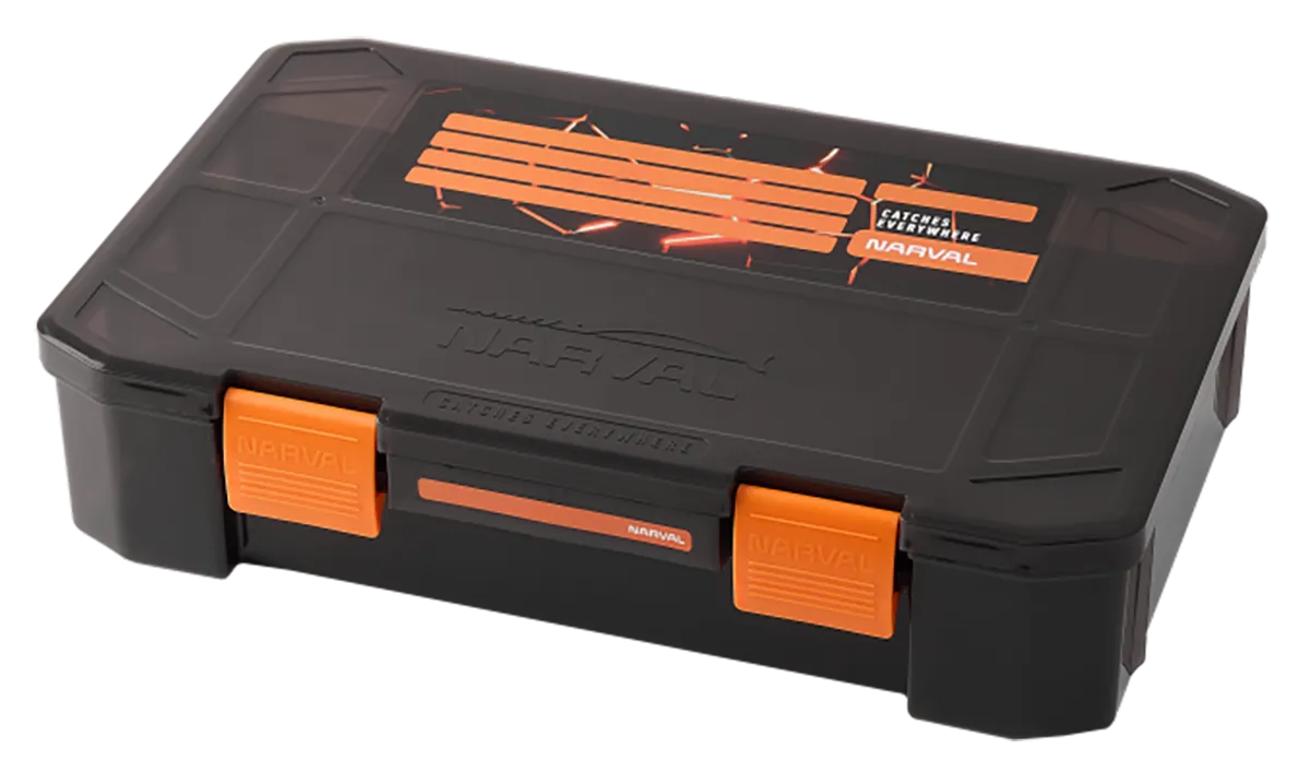 Коробка Narval Fishing Multi Case 35x23x8cm #Black & Orange