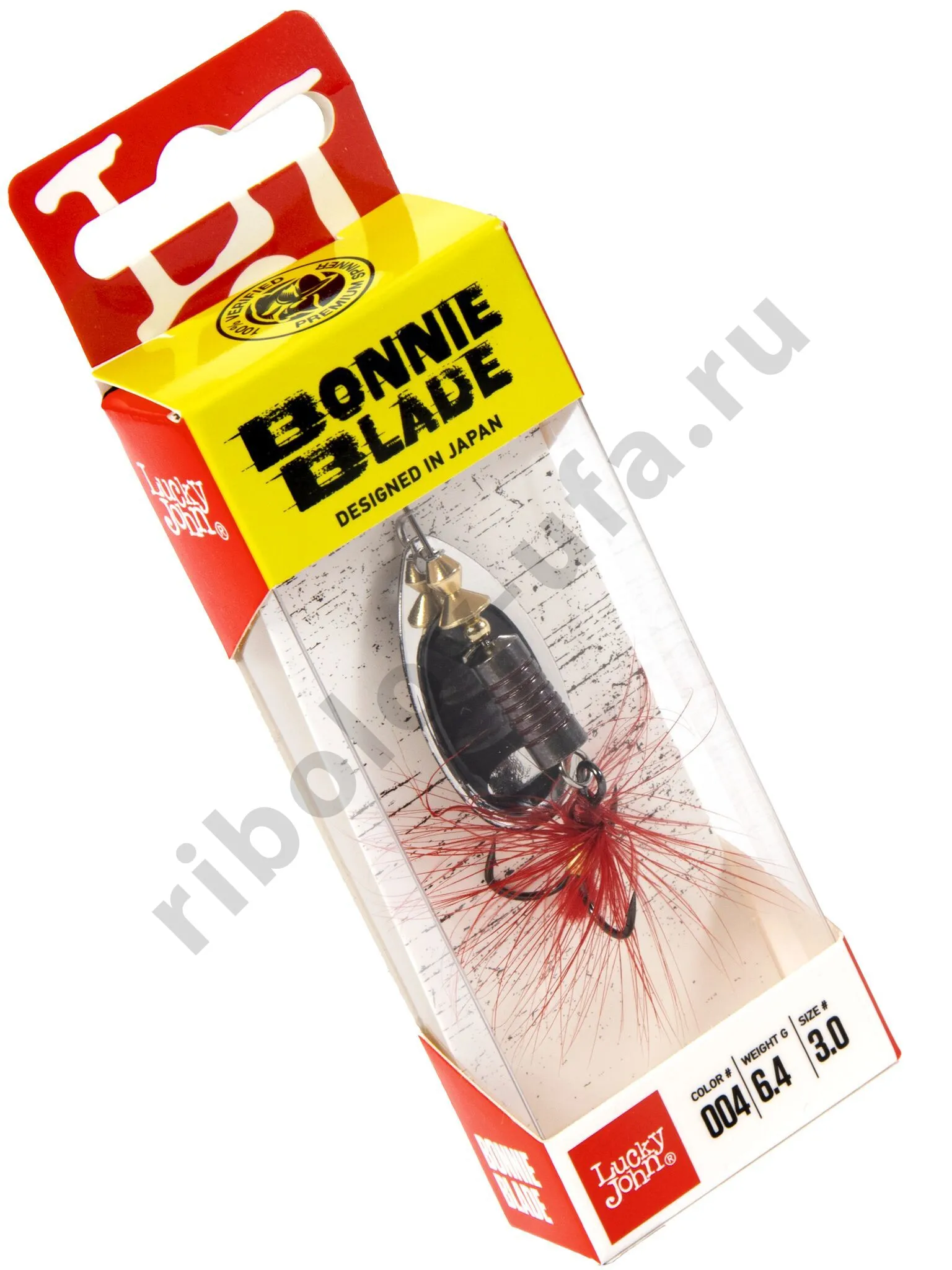 Блесна вращ. Lucky John Bonnie Blade #03, 6.4гр., цв. 004