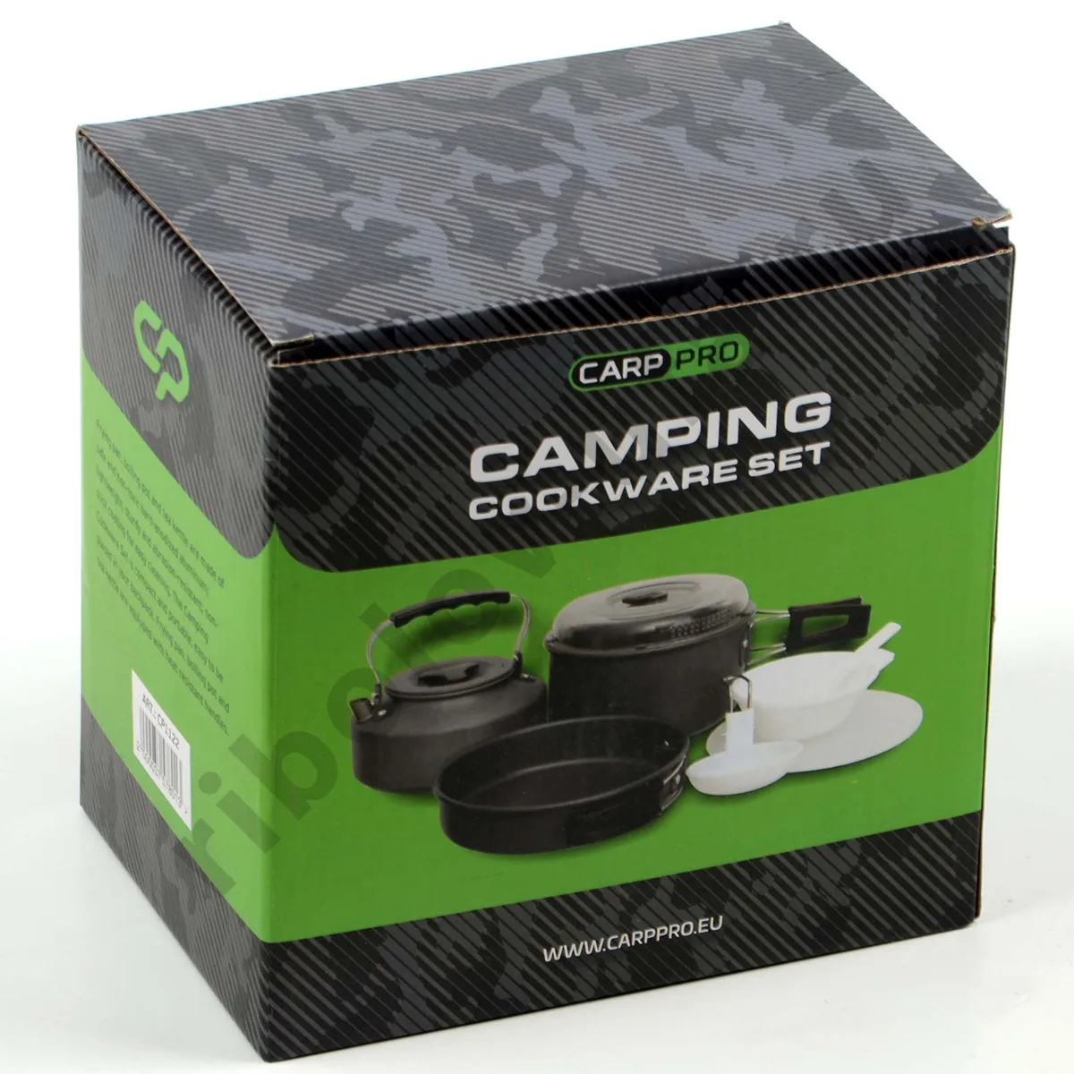 Набор посуды Carp Pro Camping Cookware Set в чехле из анодированной стали