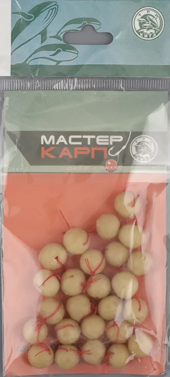 Бойлики Три кита Мастер Карп d.10 мм чеснок (уп/20 шт)