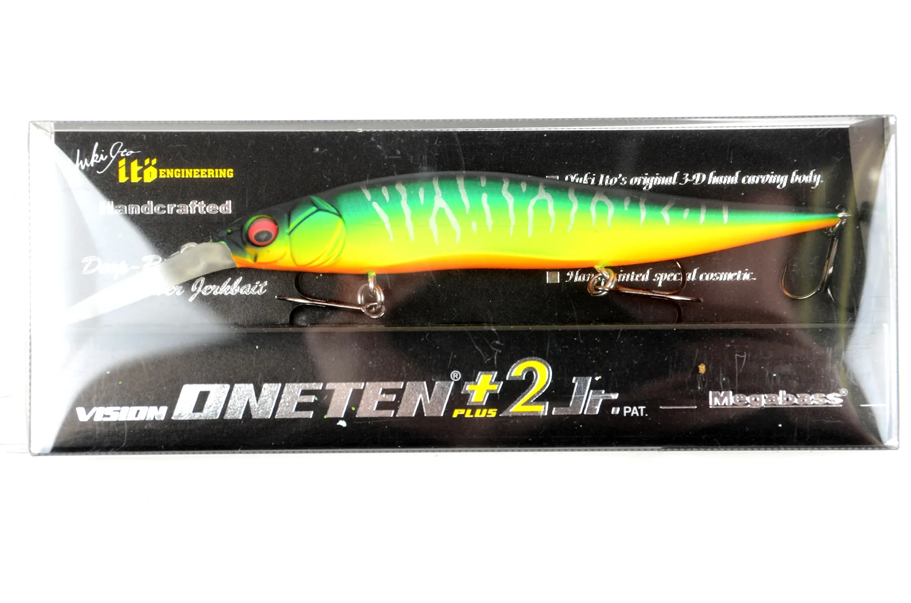 Воблер Megabass Vision Oneten+2 Jr 98SP 98мм 10.6гр #Mat Tiger 557729