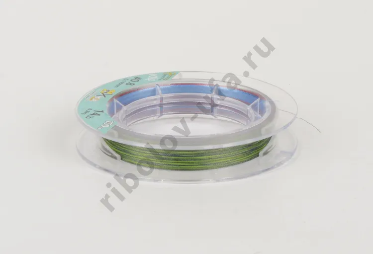 Шнур плетёный Pontoon21 Esentira, 0.138, 12Lb, 150 m, многоцв., WX4, силовое плетение 