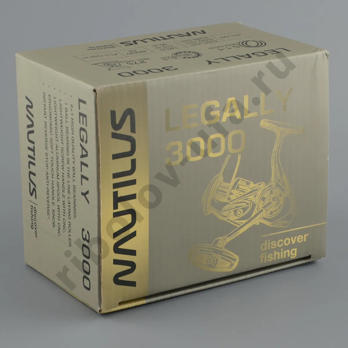 Катушка безынерц. Nautilus Legally 3000