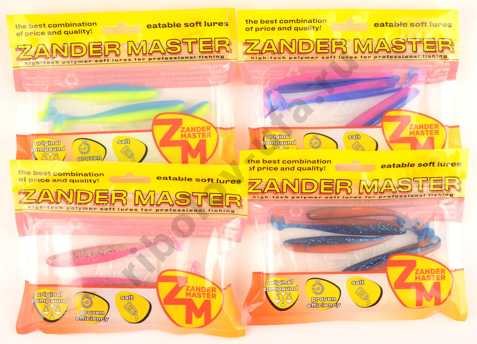 Силиконовая приманка Zander Master Easy Shiner 12,5см, 4.5гр цв. 20
