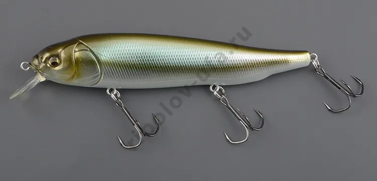Воблер Megabass Lates Feeding Woofer 120 мм, 16.8 гр., 0.0-2.0 м (wagin honmoroko)