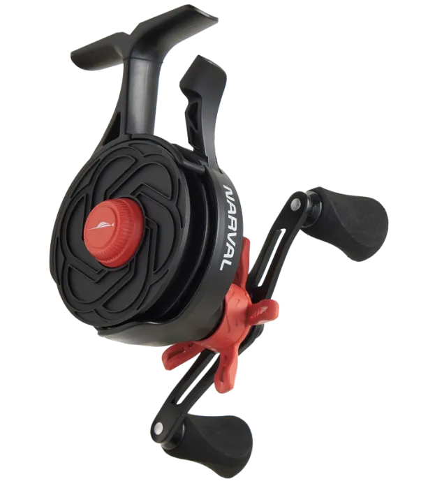 Катушка зимняя Narval Frost Black Ice 2.5:1 3+1BB #Red 
