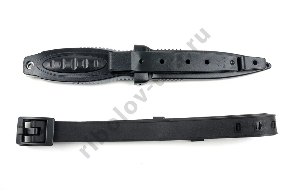 Нож для подводной охоты Sargan Барракуда черный 260B/KN-95black