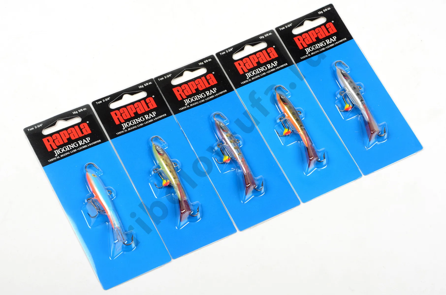 Балансир Rapala Jigging Rap 18гр W07/BSR