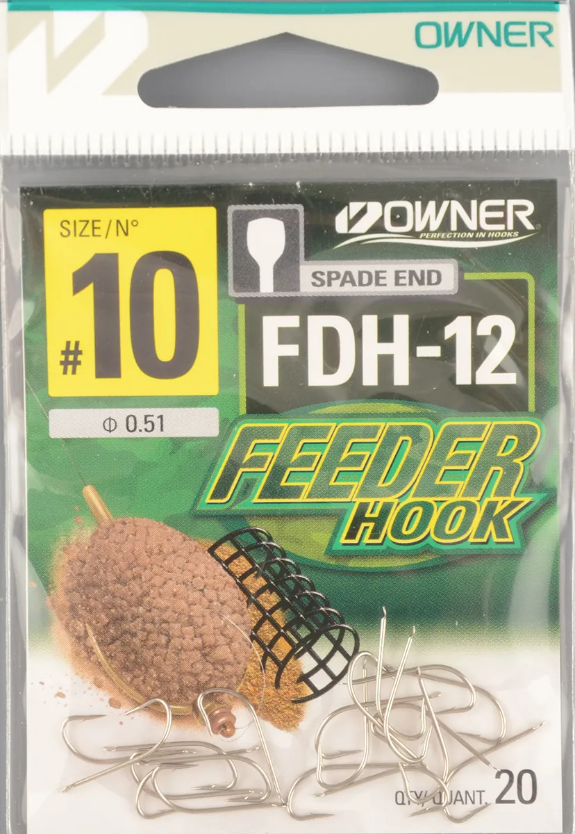 Одинарные крючки Owner 56937-10 Feeder Hook FDH-12